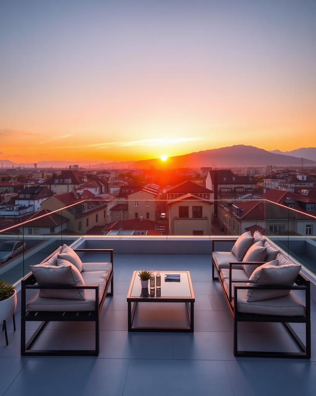 Attico panoramico con terrazza